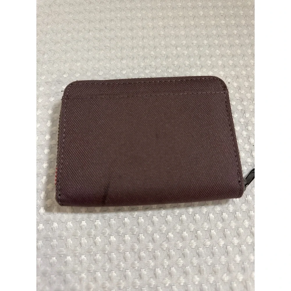 Herschel Wallet Unisex OS Tyler Brown Zip Around EUC